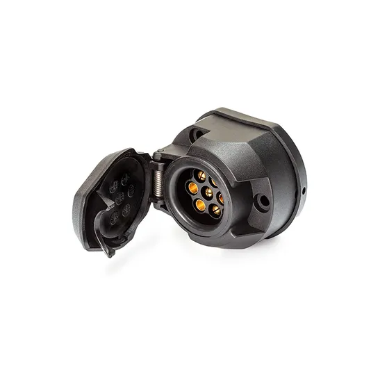 Разъем фаркопа (розетка) для подключения автомобильного прицепа 7 PIN (Cargen) Cargen 26000