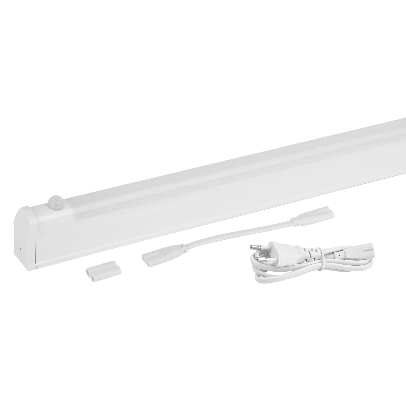 Линейный светодиодный светильник ЭРА LLED-02-04W-4000-MS-W 4Вт 4000K L314мм с датчиком движения