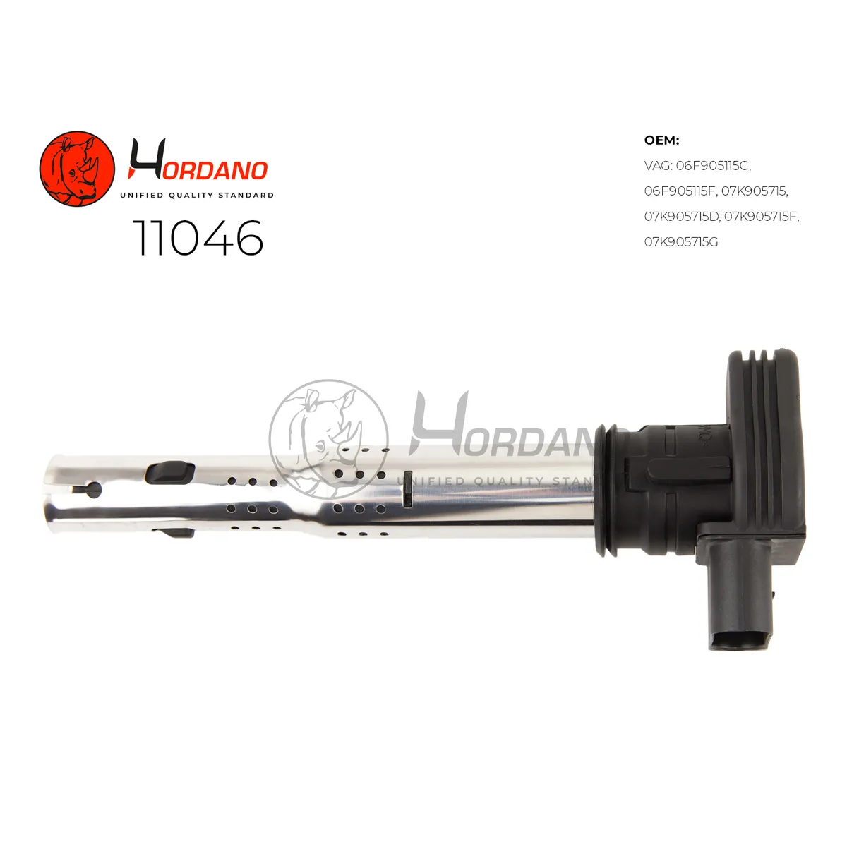 Катушка зажигания AUDI A4 (8K2, B8) Седан 11,07- 1,8 Hordano 11046