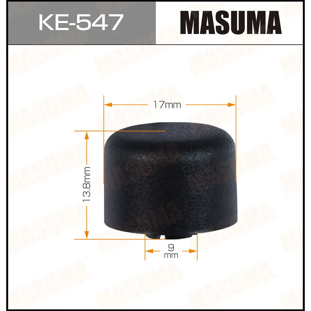 Клипса автомобильная уп.50 MASUMA KE-547