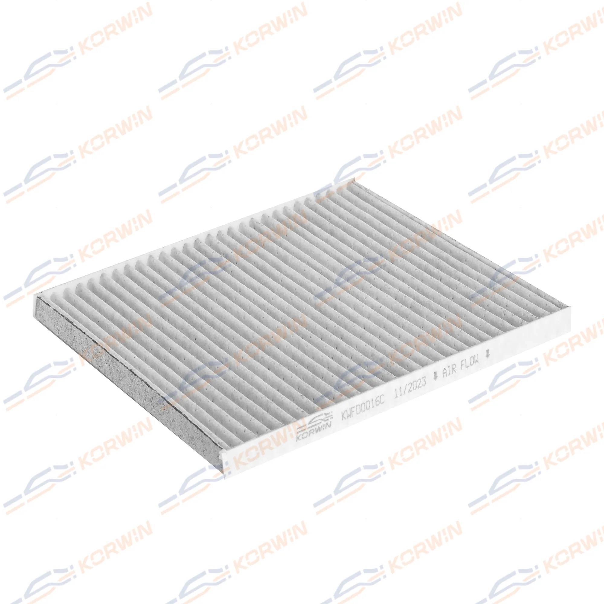 Фильтр салонный угольный Hyundai Tuscon 04-/i40 11-/Kia Sportage 04-/Rio 05- KORWIN KWFD0016C