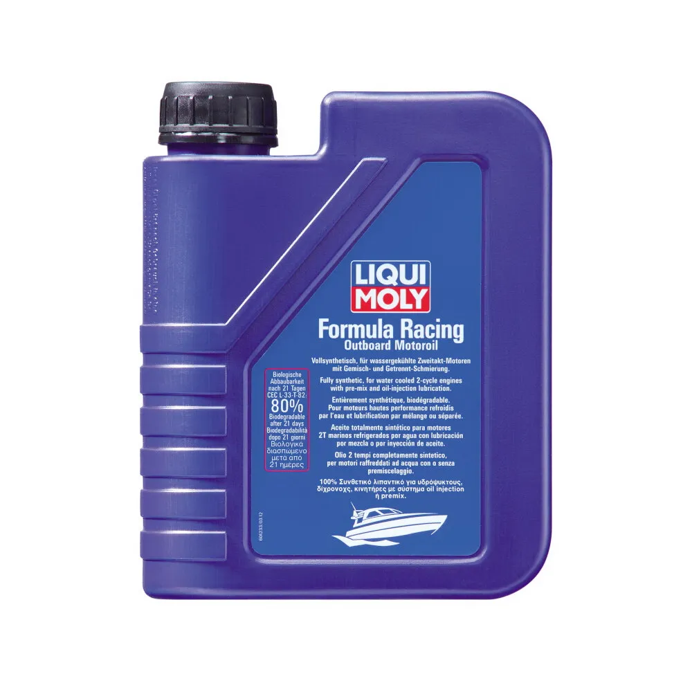 Масло моторное д/2-т. двиг. лодок Formula Racing Outboard Motoroil (1л) LIQUI MOLY 1233