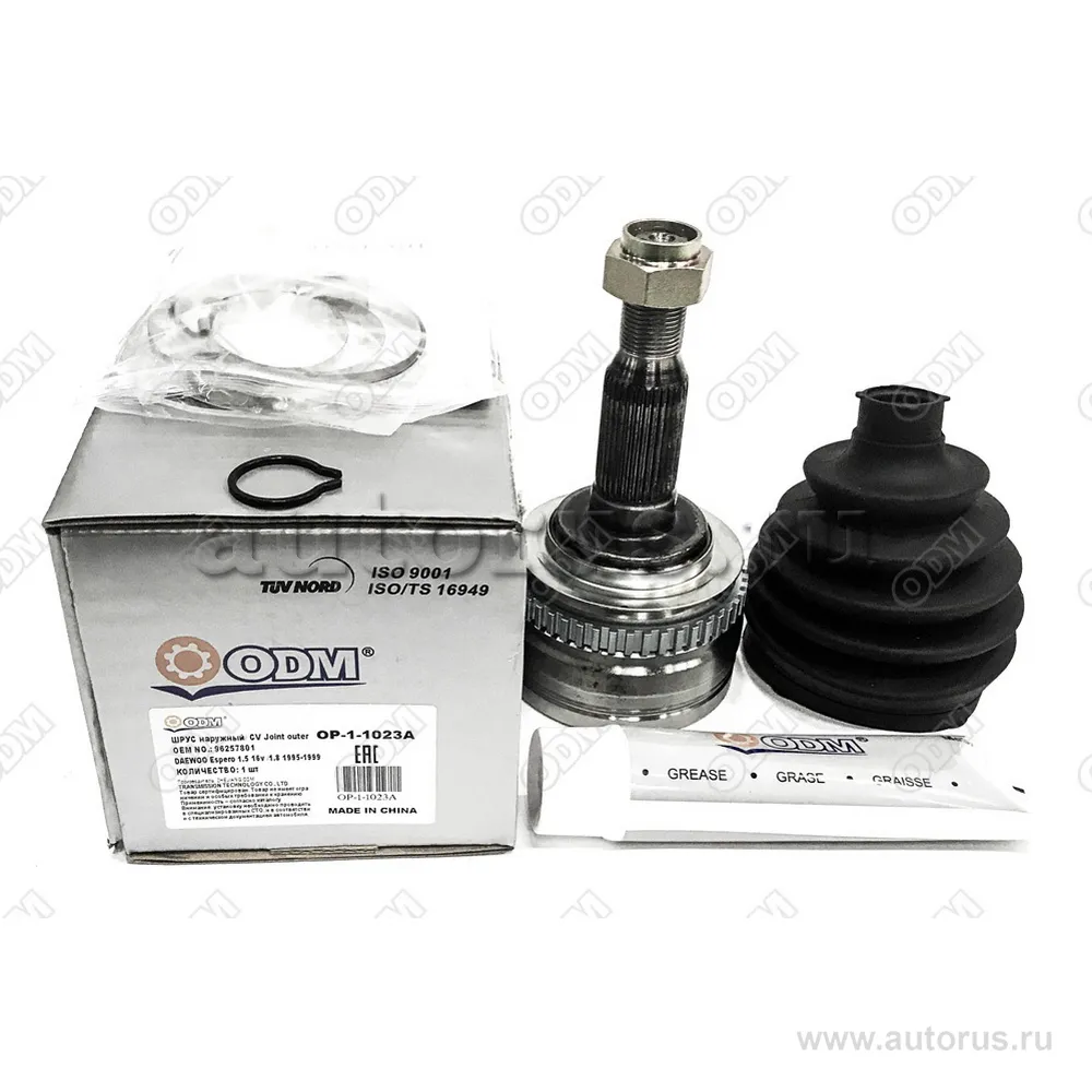 ШРУС наружный (к-кт) DAEWOO Espero 1.5 16v /1.8 1995-1999 ODM OP11023A
