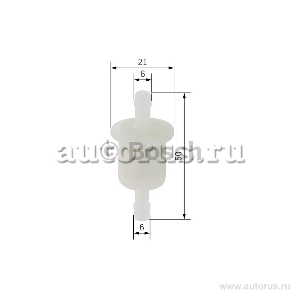 Фильтр топливный UNIVERSAL /In D=5mm Out D=5mm BOSCH 0 450 904 005