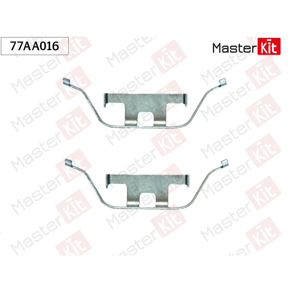 Комплект установочный тормозных колодок BMW 3 E46 MASTERKIT 77AA016