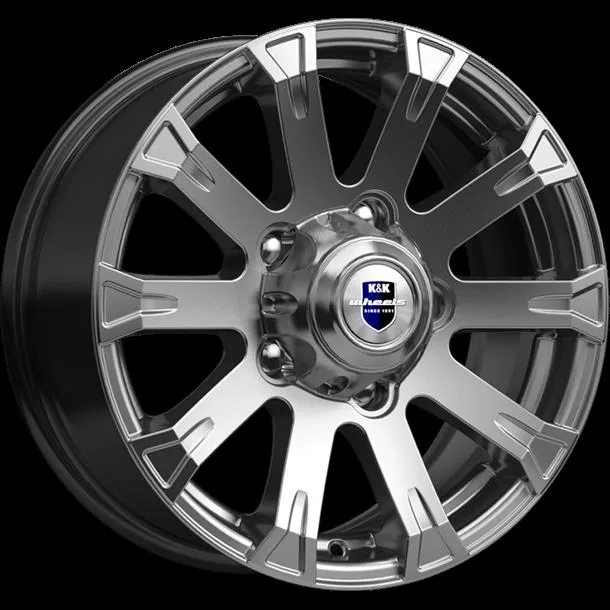 Диск литой R16 7J 5x139.7/98 ET35 КИК Байкал Дарк платинум 72293