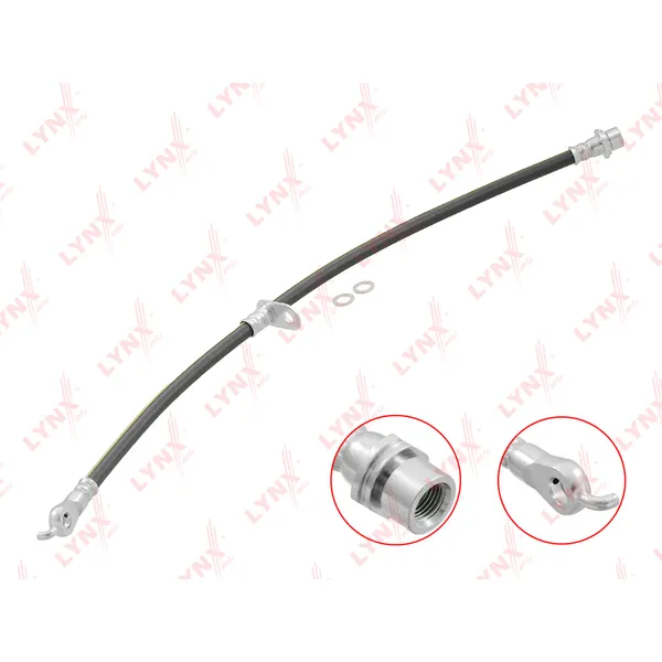 Шланг тормозной передний R TOYOTA Probox/Succeed 02-14 / Yaris 99-05/ Bb 00-0 LYNXauto BL-3842
