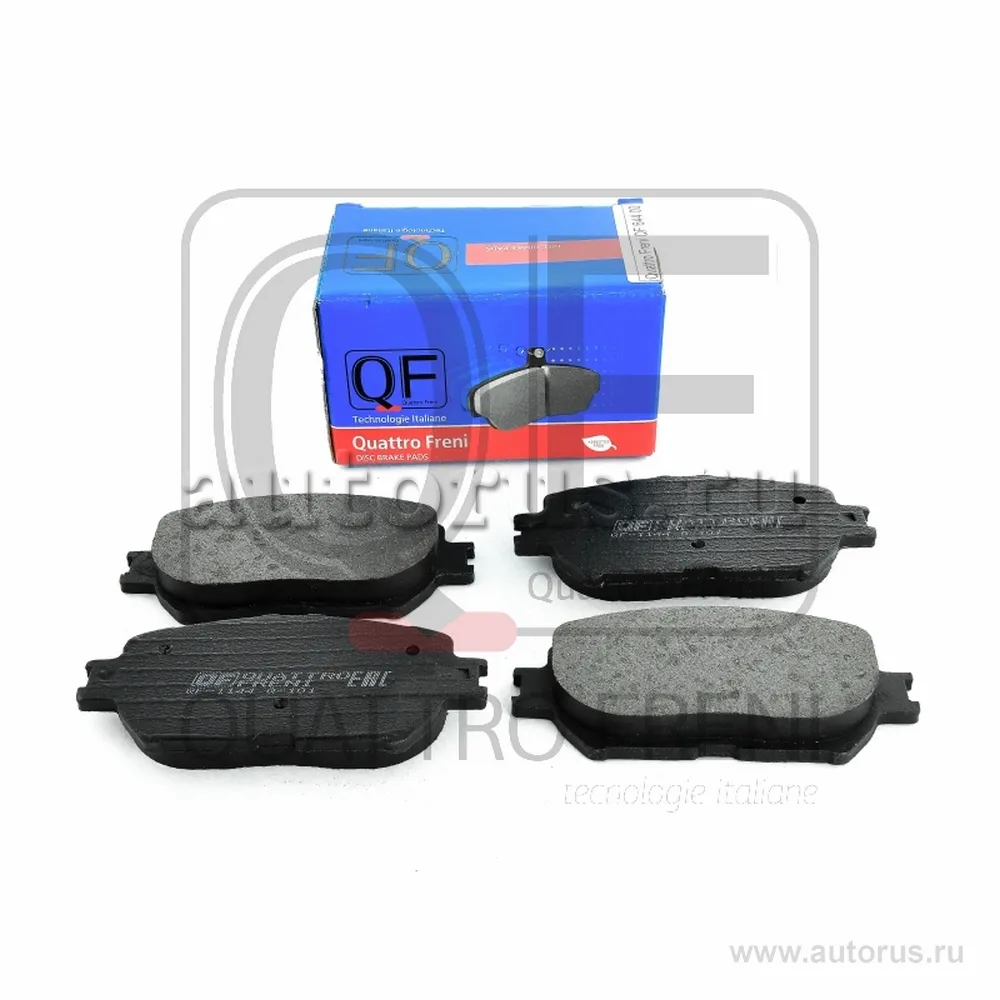 КОЛОДКИ ТОРМОЗНЫЕ FR БЕЗ ДАТЧИКА TOYOTA CAMRY, QF64400 QUATTRO FRENI QF64400