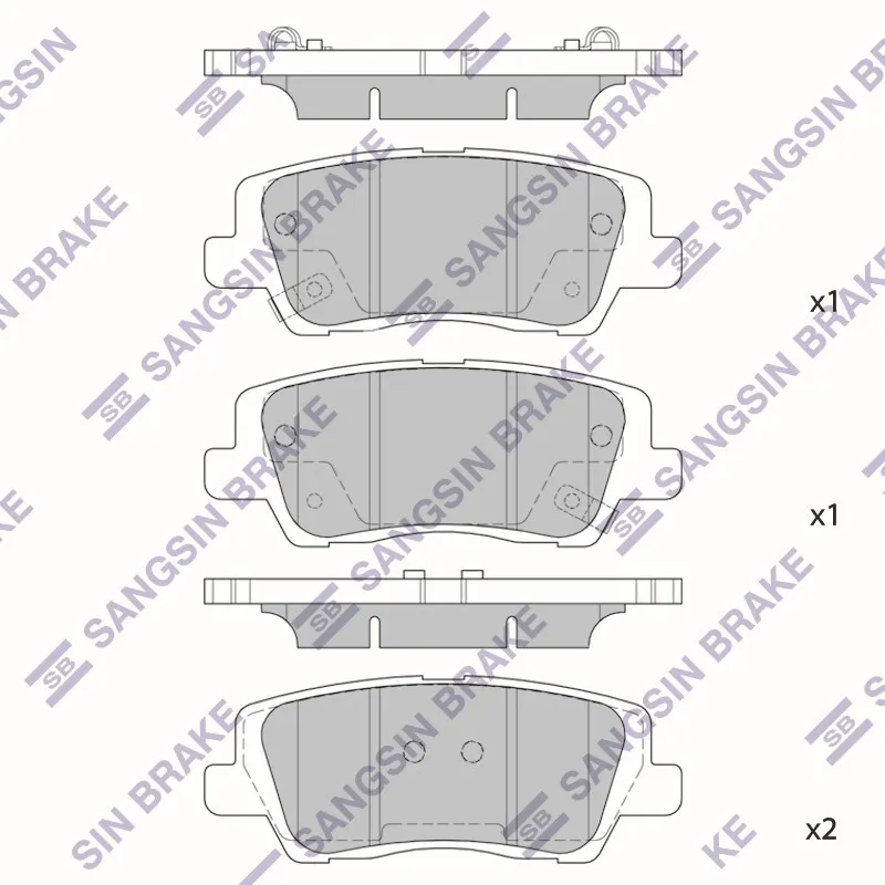 Колодки дисковые з. cadillac atscts 13-15