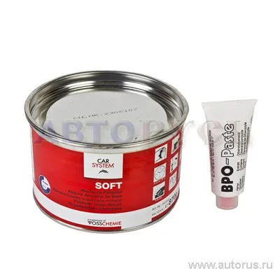 Шпатлевка полиэфирная Soft 0,9кг CarSystem 130853