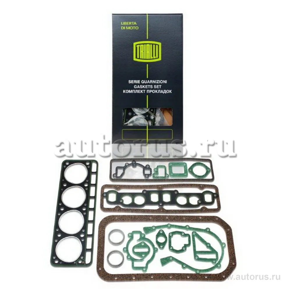 Прокладки двигателя кмпл. для а/м ГАЗ 2410 (змз. 402) TRIALLI GZ 101 7018