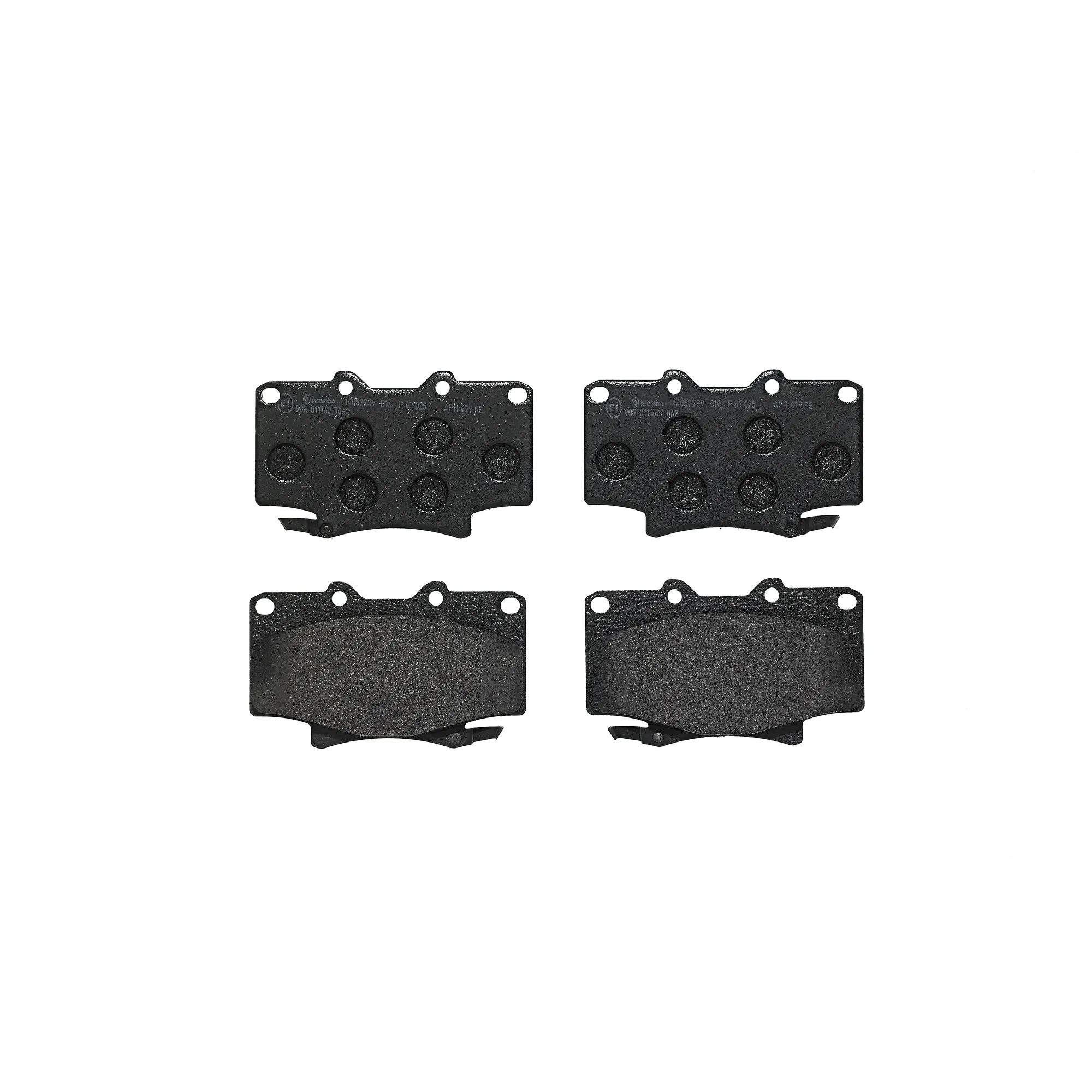 Колодки передние TOYOTA Land Cruiser 80 BREMBO P83025