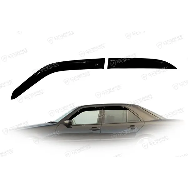Дефлектора на окна Mercedes Benz C-class Sd (W202) 1993-2000EuroStandardдеф.окон Cobra tuning ME30793