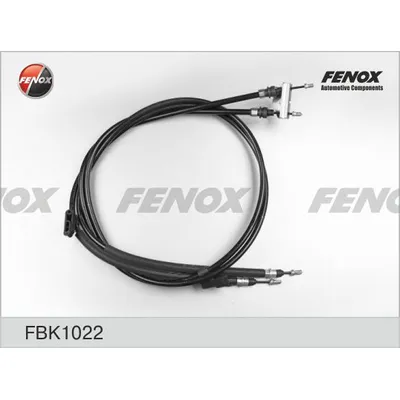 Трос стояночного тормоза FORD Focus II/C-Max 03-07 FENOX FBK1022