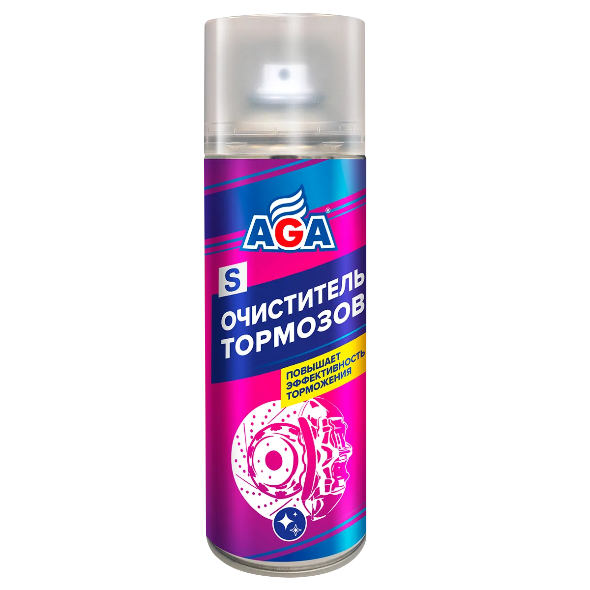 Очиститель тормозов 520 мл AGA AGA852S AGA AGA852S