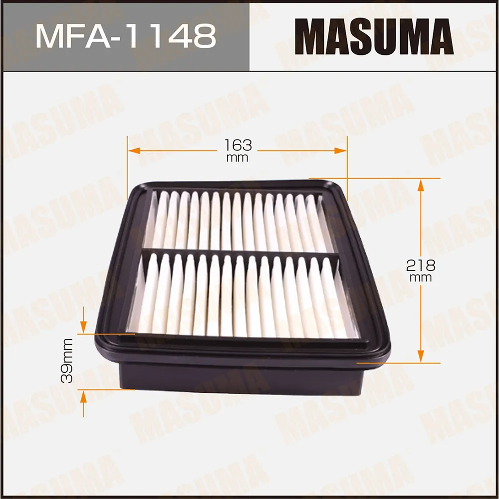 Фильтр воздушный TOYOTA LITEACE MASUMA MFA-1148