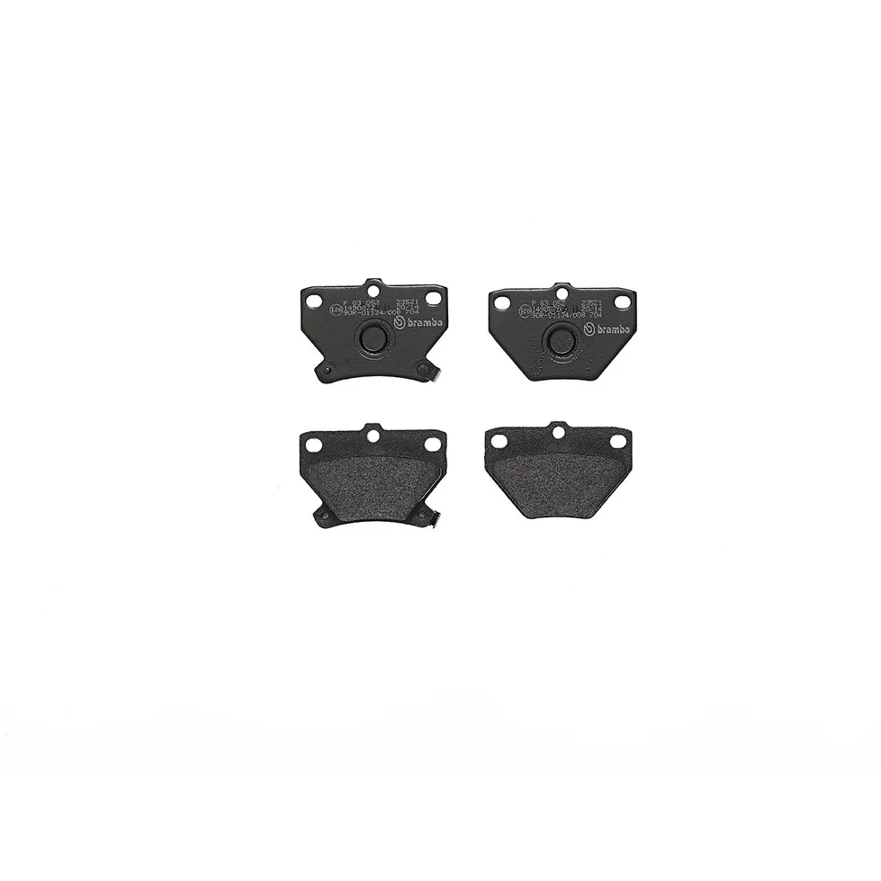 Колодки задние BREMBO P83052