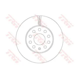 Диск тормозной передний VAG TRW DF6903S