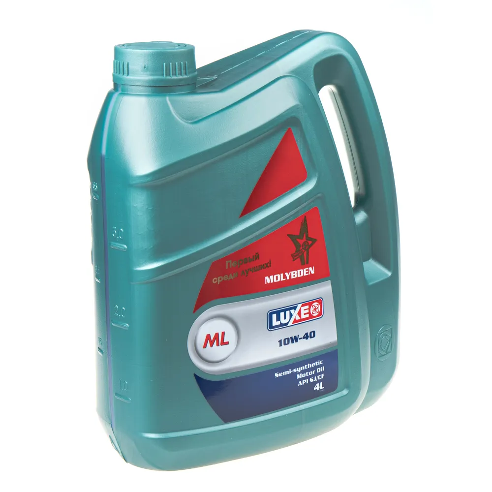 Масло моторное Luxe Molybden 10W-40 полусинтетическое 4 л 114