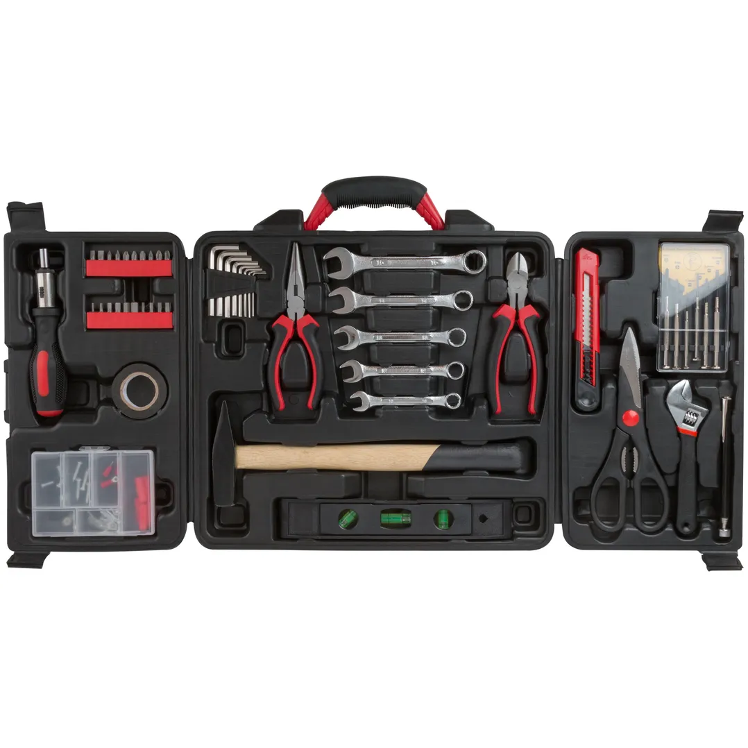 Набор инструмента 140 шт., пластиковый чемодан FIT 65148