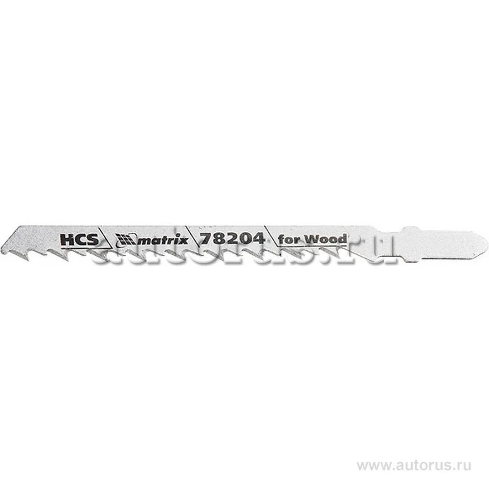 Полотна для электролобзика по дереву, 3 шт. T144D, 75x4 мм, HCS MATRIX 78204