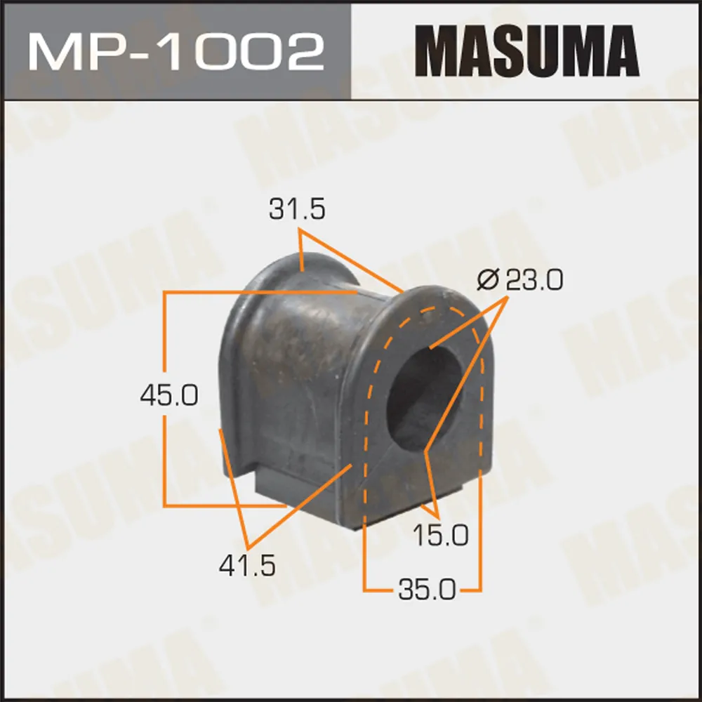 Втулка стабилизатора TOYOTA AVENSIS MASUMA MP-1002
