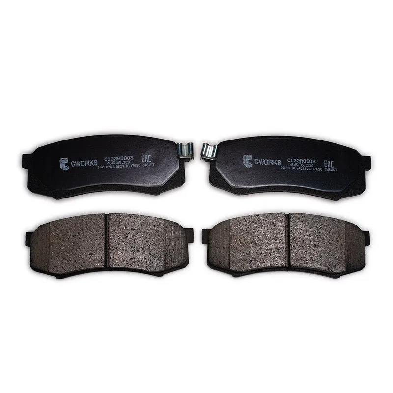 Тормозные колодки задние (Semi Metallic) CWORKS C122R0003