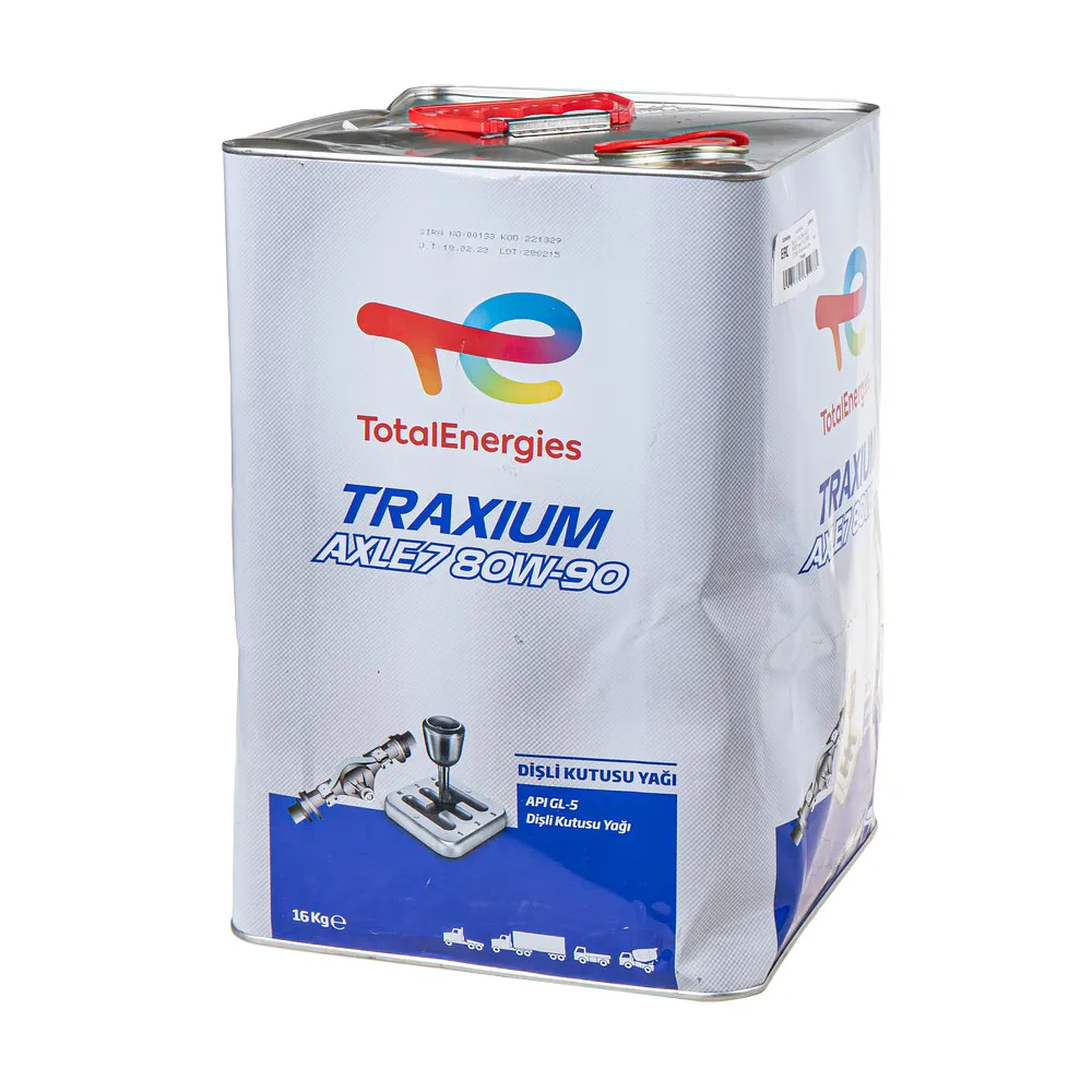 Уценка Масло трансмиссионное TOTALENERGIES TRANSMISSION AXLE 7 80W-90 16 кг 214088-N2