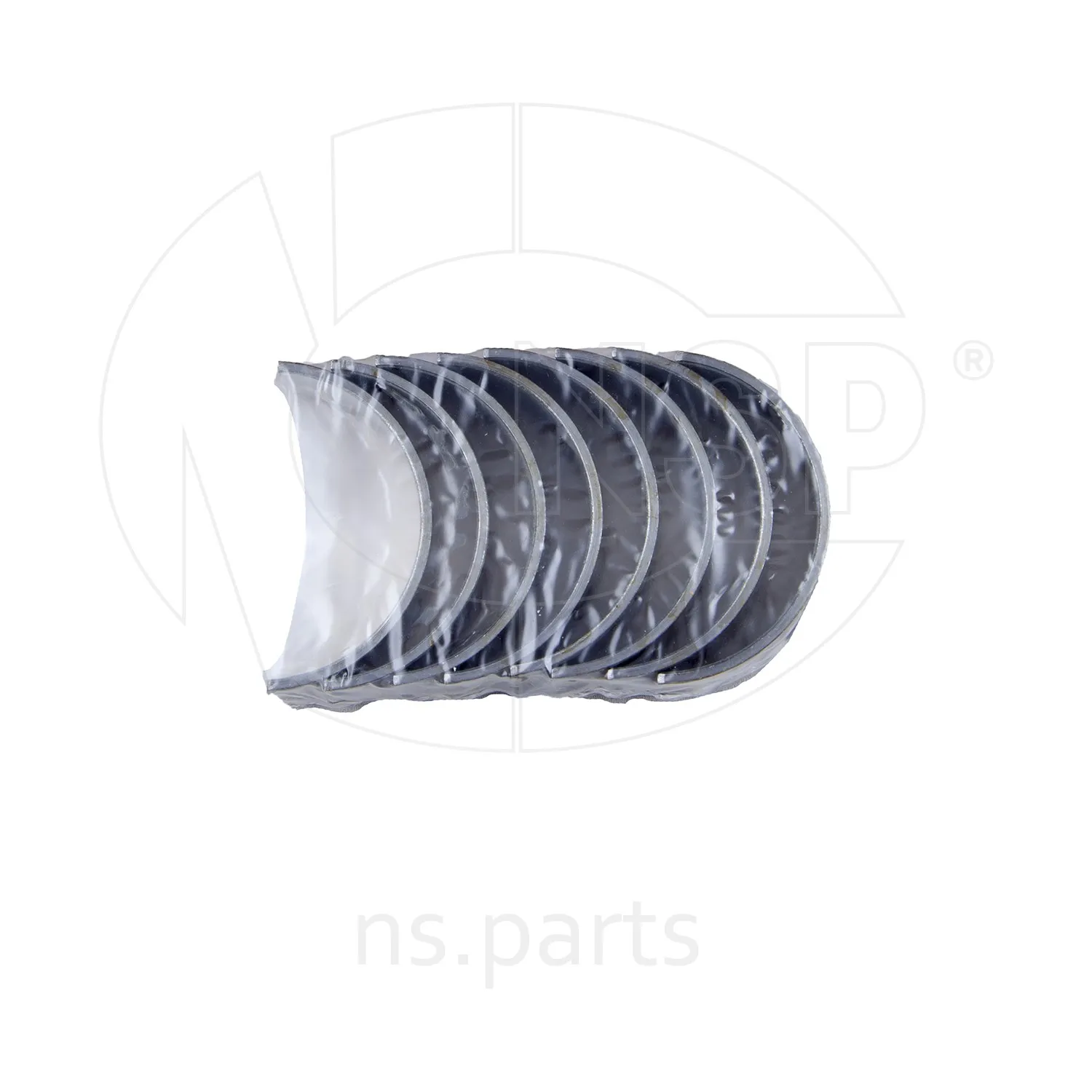 Вкладыши шатунные DAEWOO NEXIA (комплект 8 шт) (0,50) NSP NSP0196351664S
