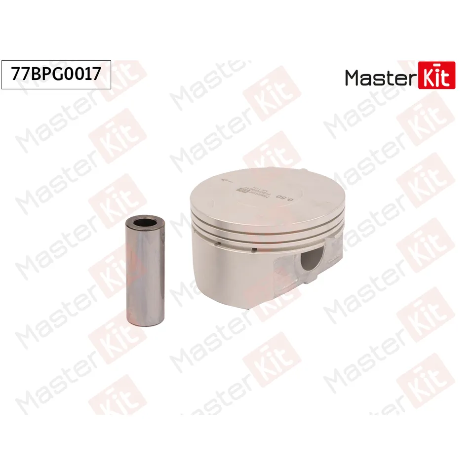 Поршень с пальцем (без колец) (1шт) (0,5) MITSUBISHI 4B11 MASTERKIT 77BPG0017
