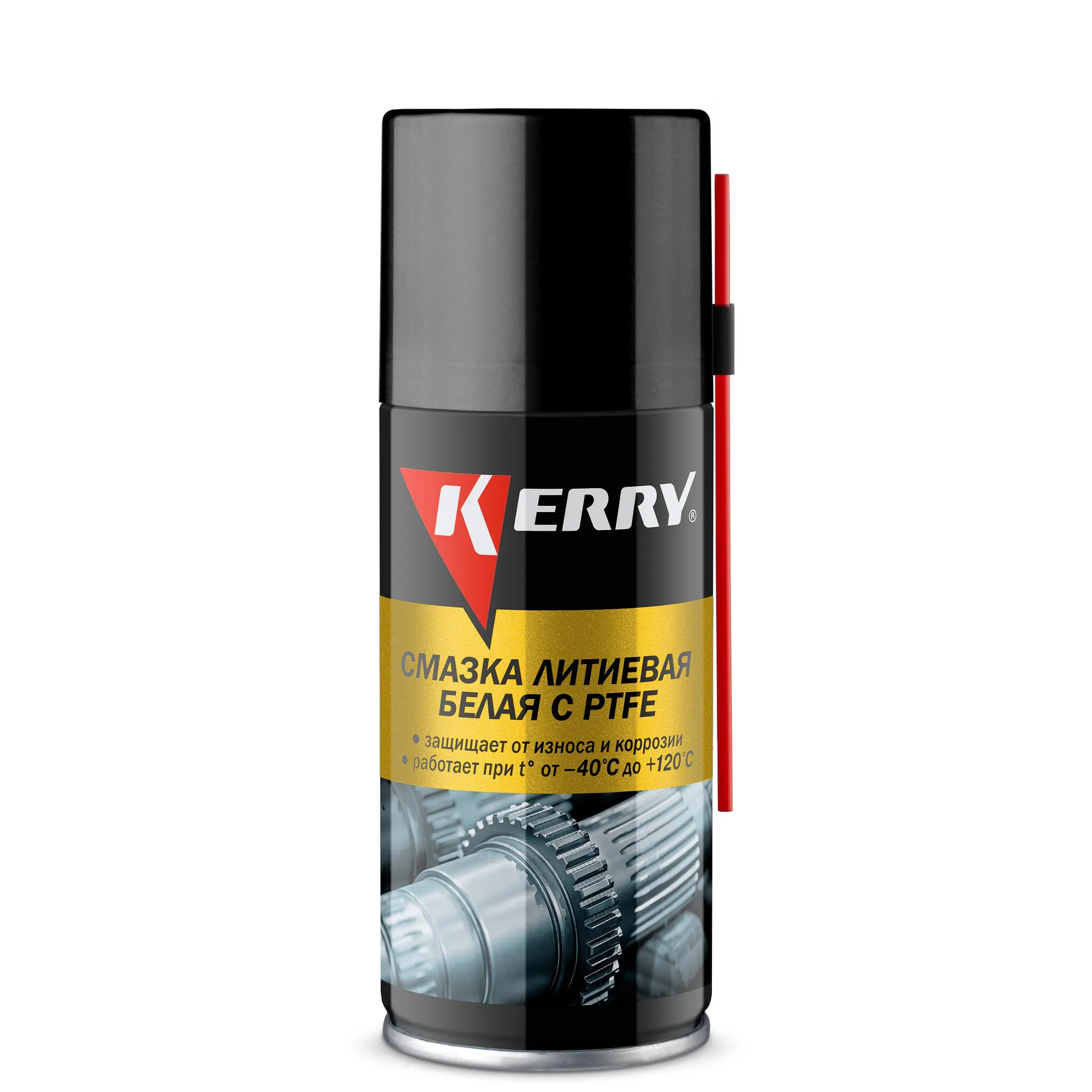 Смазка литиевая белая с PTFE аэрозоль 210 мл KERRY KR-942-1 KERRY KR-942-1