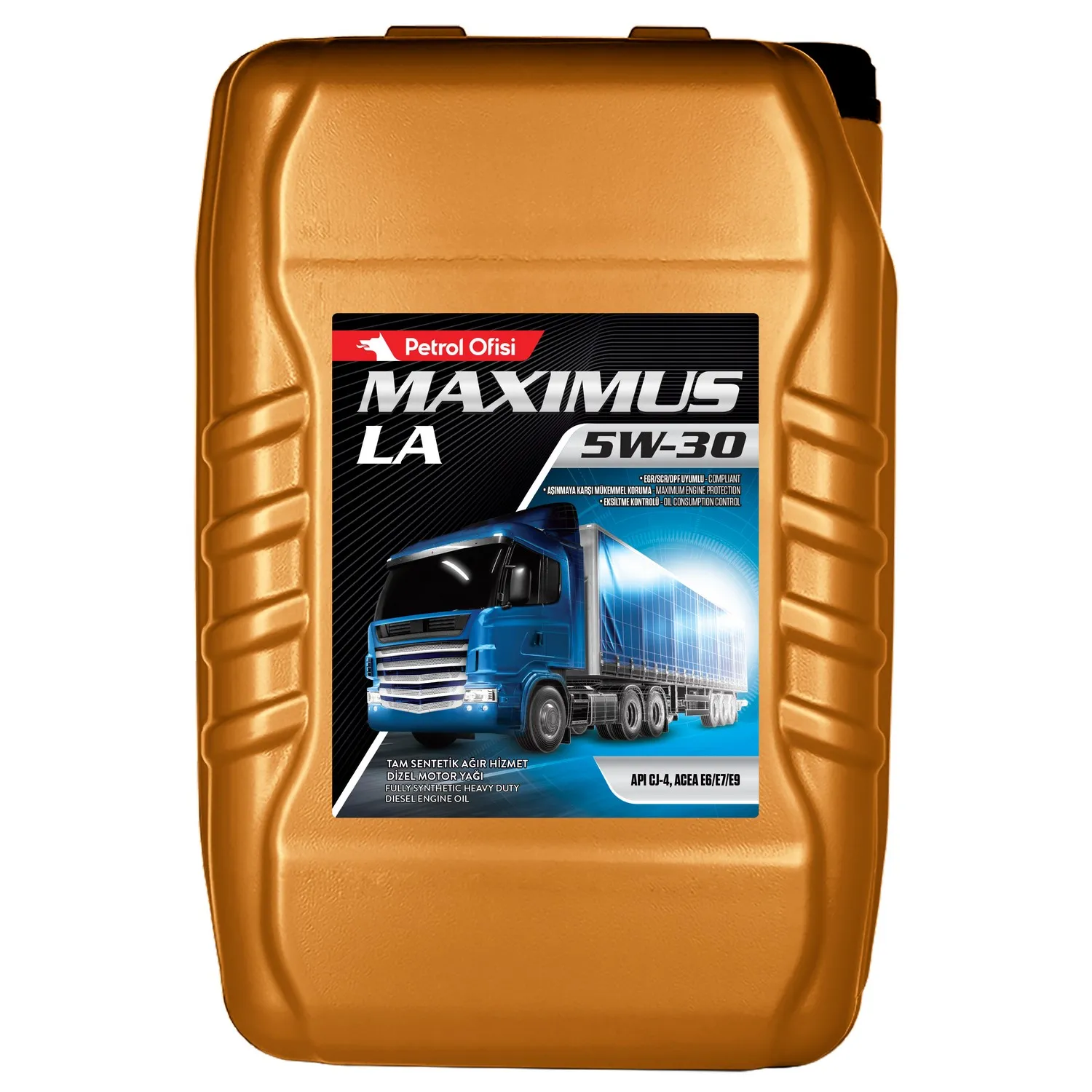 Масло моторное MAXIMUS LA 5W-30 17,5 кг. Petrol Ofisi 400000500