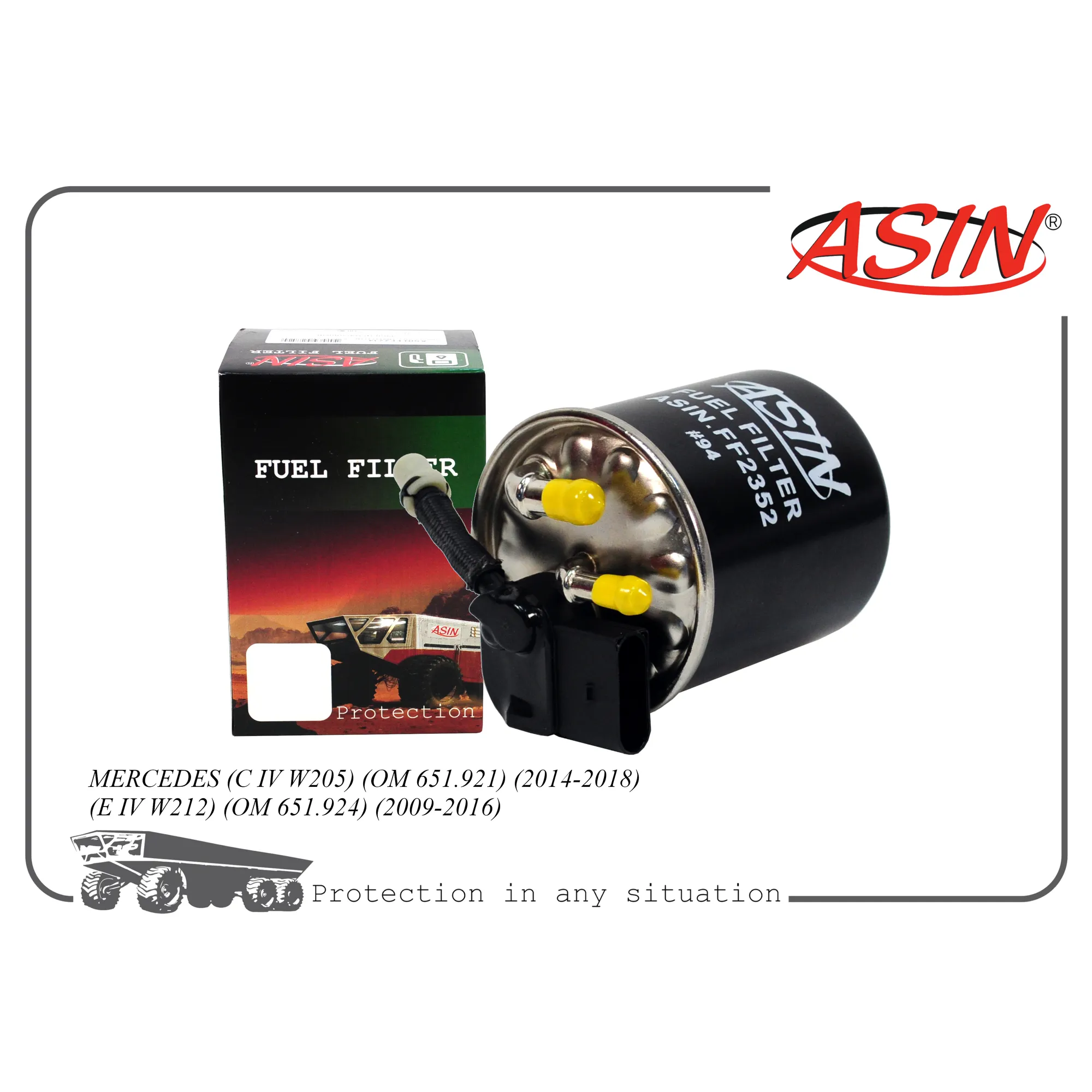 Фильтр топливный A6510902852/ASIN.FF2352 ASIN ASIN.FF2352