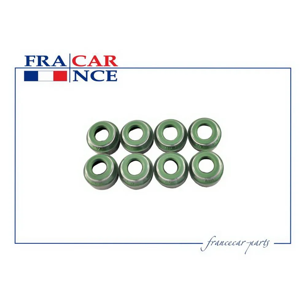 Колпачок маслосъемный (компл 8шт) RENAULT (Logan, Clio, Kangoo, Laguna, Megane, Modu FRANCECAR FCR210328