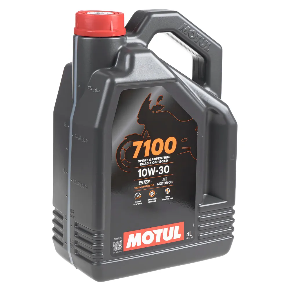 Масло моторное Motul 7100 4T 10W-30 синтетическое 4 л 113200