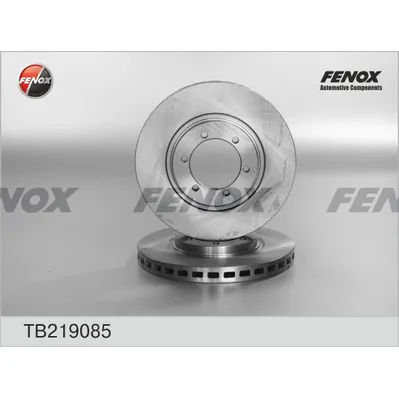 Диск тормозной передний HYUNDAI TERRACAN 01- 281X27X6; FENOX TB219085