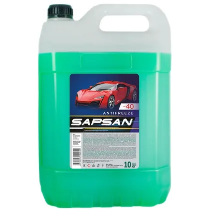 Антифриз Green ЮГ 10кг (Кр.Кш) SAPSAN 60003
