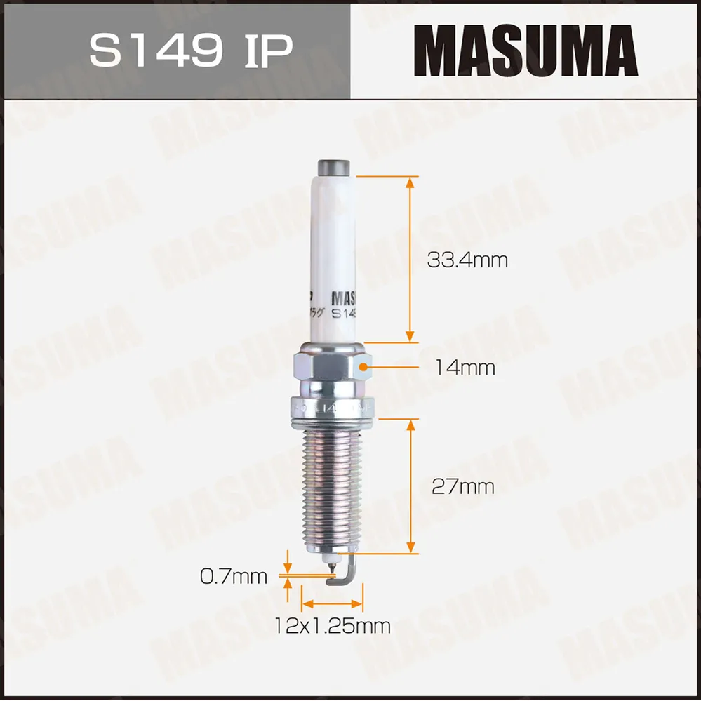 Свеча зажигания MASUMA S149IP