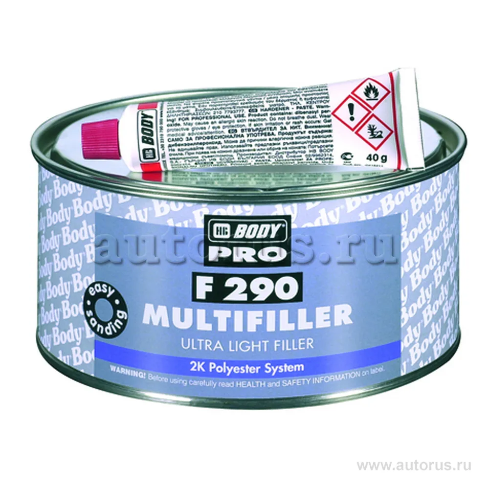 Шпатлевка F290 Ultra Light Multifiller Biege (1л) BODY 2901300001