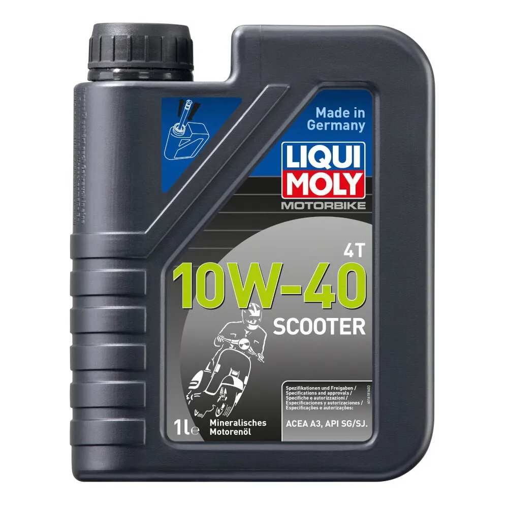 Масло моторное LIQUI MOLY Racing Scooter 4T 10W-40 минеральное 1 л  1618 / 8069