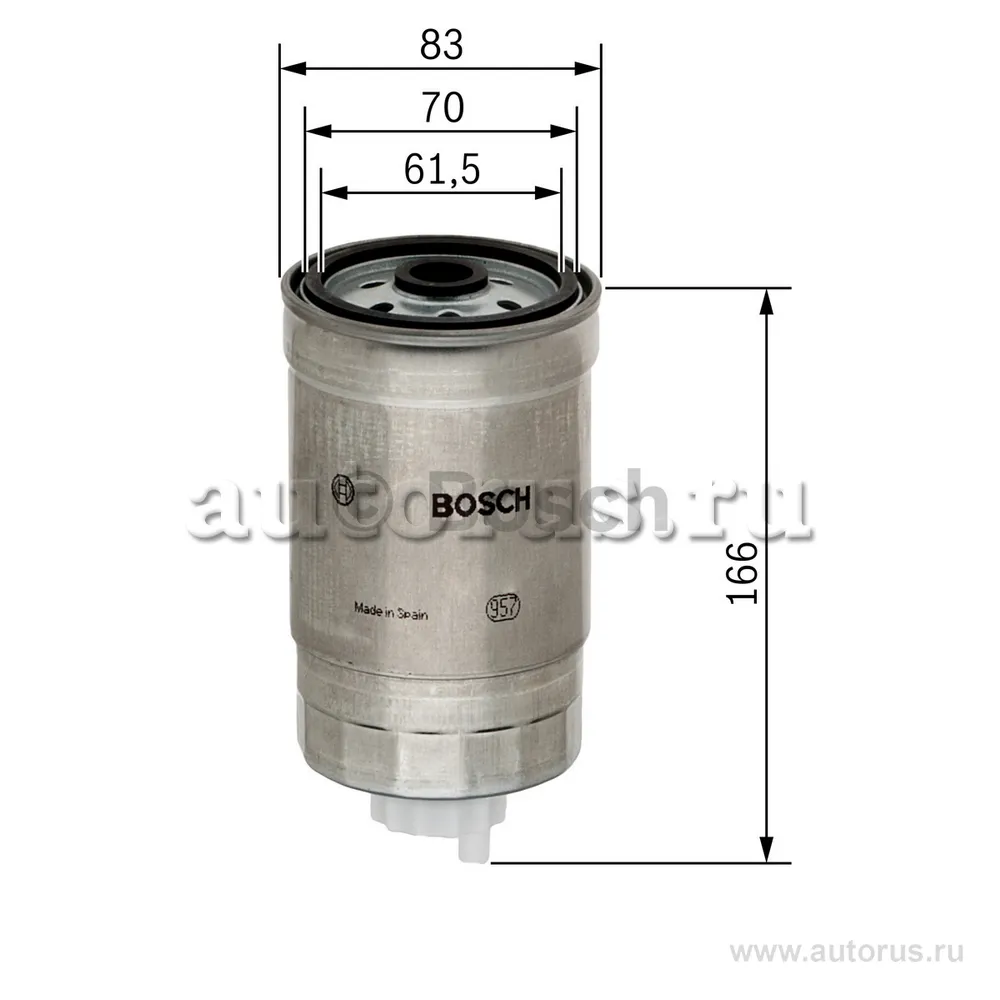 Фильтр топливный BOSCH 1 457 434 310