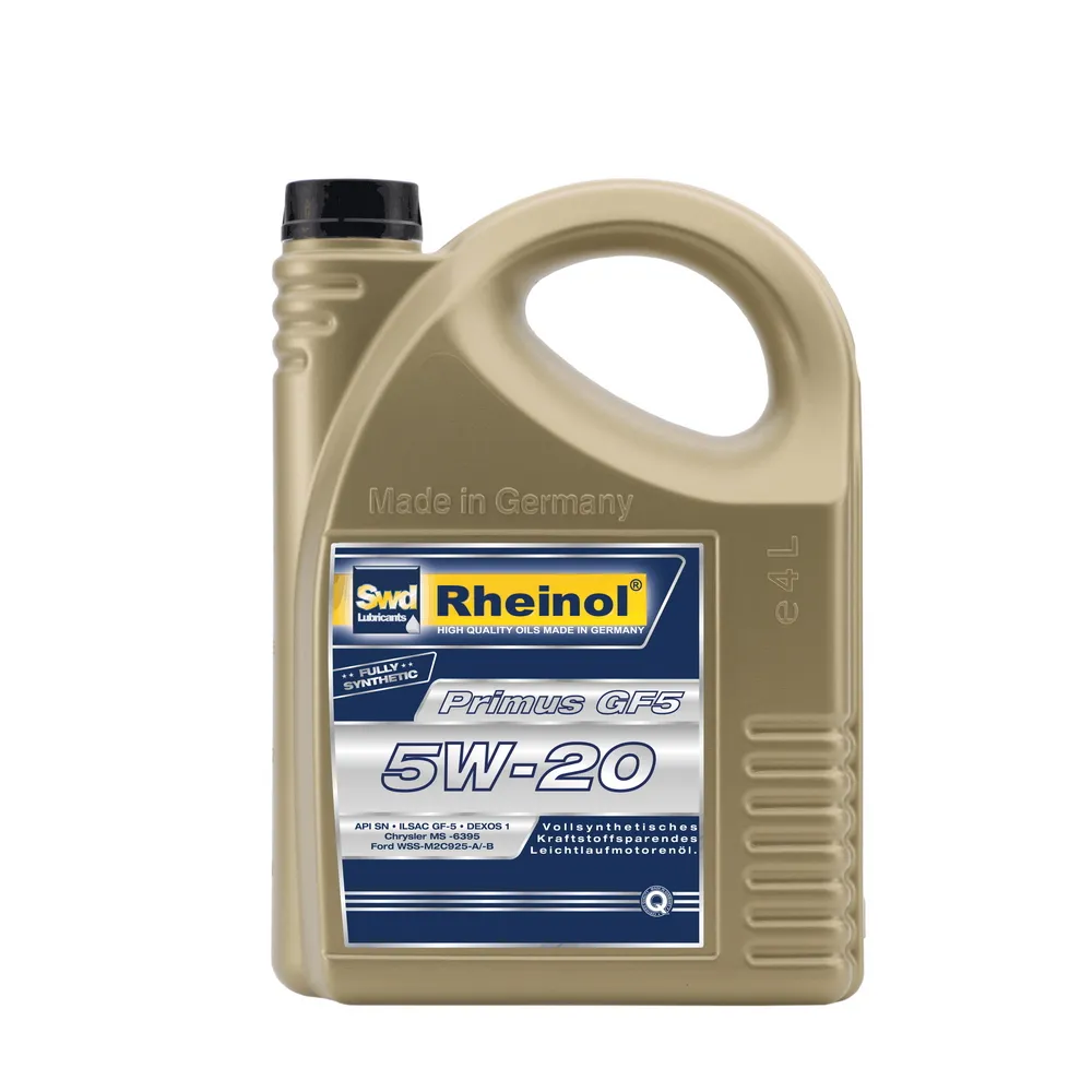 Масло моторное SWD RHEINOL Primus GF5 5W-20 синтетическое 4 л 31169,485