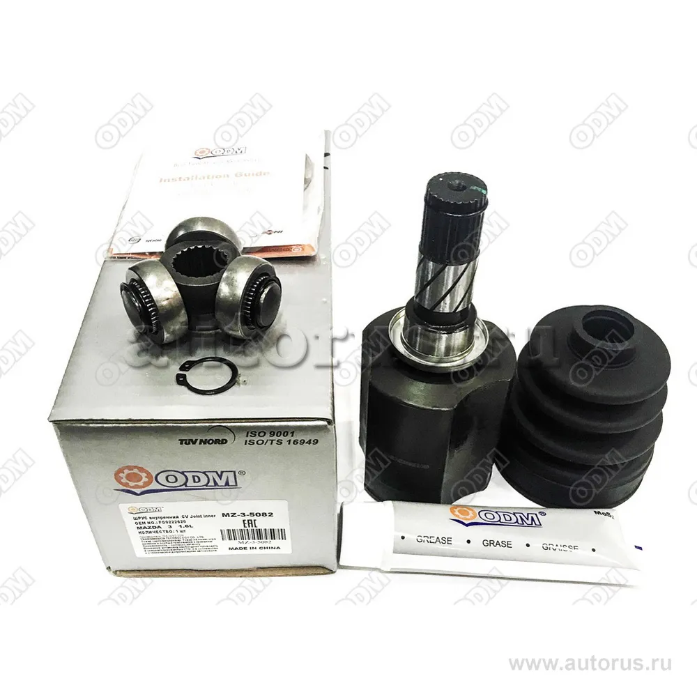 ШРУС внутренний (к-кт) MAZDA 3 BK 01.07.07 ODM MZ35082