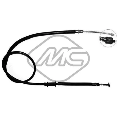 Трос ручника FIAT PALIO-SIENA ALL SX-LH Metalcaucho 81320