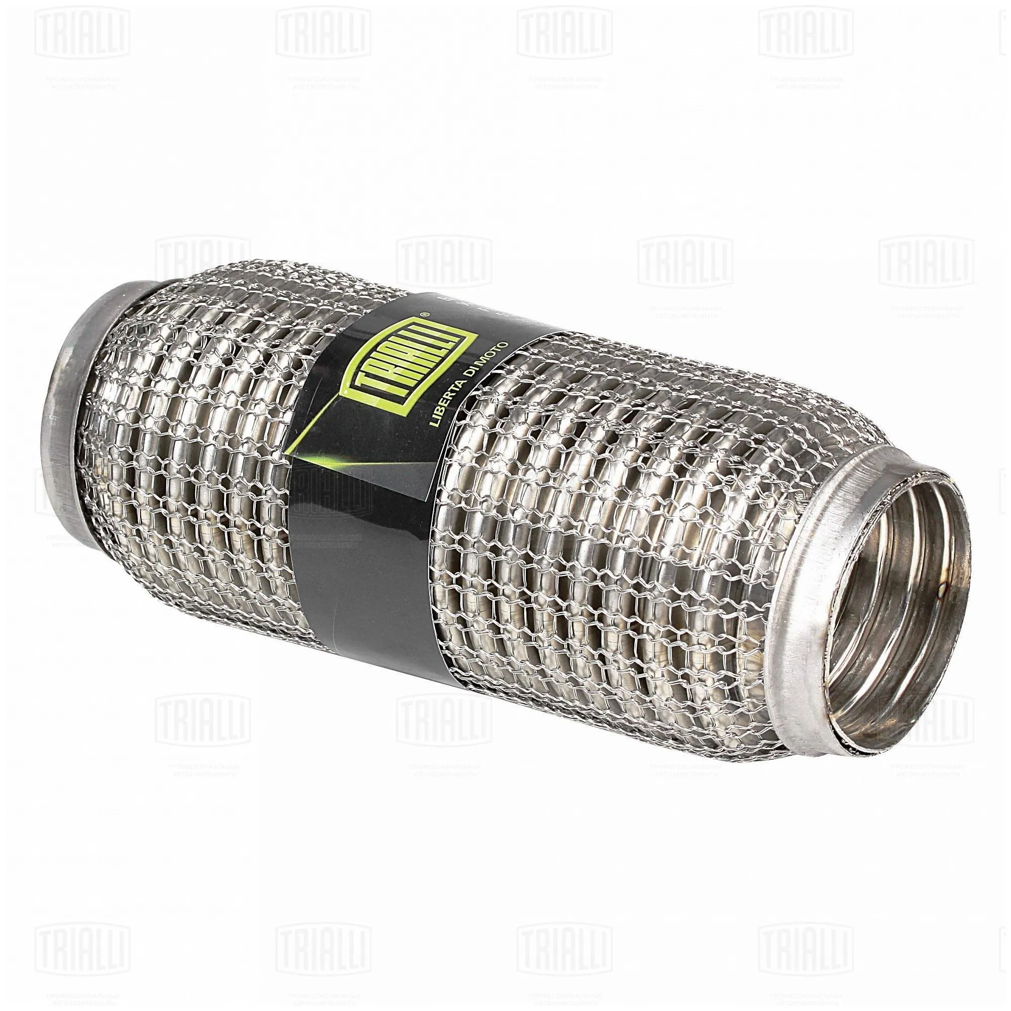 Виброкомпенсатор вых. трубы (Гофра) 55x200 Hydra/Wire Mesh (нерж. сталь) TRIALLI FT 0021