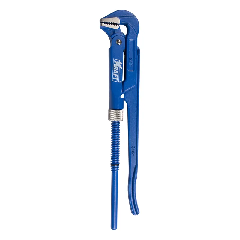 Ключ трубный рычажный №0 с прямыми губками KRAFT KT 700828 KRAFT KT700828