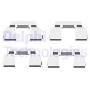 Ремкомплект передних колодок DELPHI LX0410
