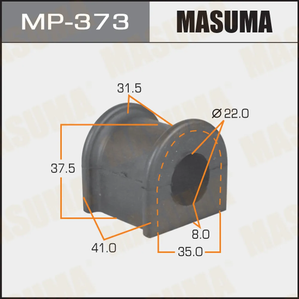 Втулка стабилизатора TOYOTA RAV4 MASUMA MP-373