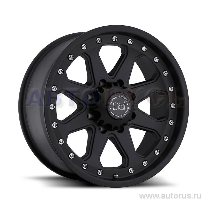 Диск литой R17 9J 5x139.7/78 ET0 BLACK RHINO Imperial Matte black 1790MPR005140M78
