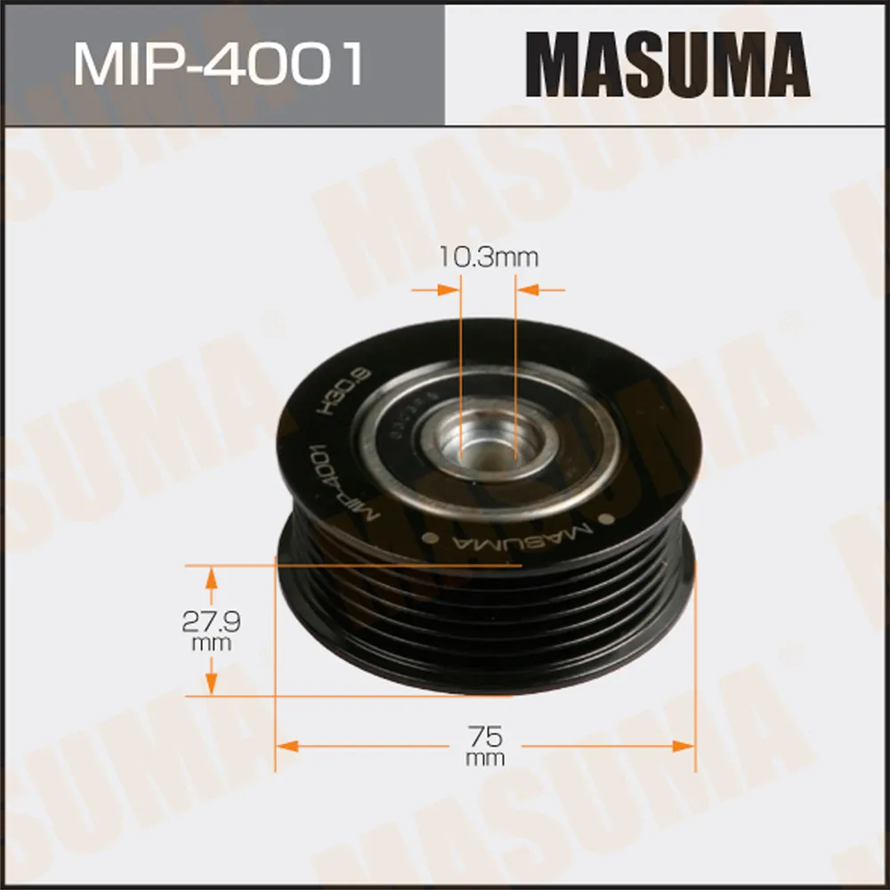 Ролик натяжителя ремня привода MAZDA ATENZA MASUMA MIP-4001